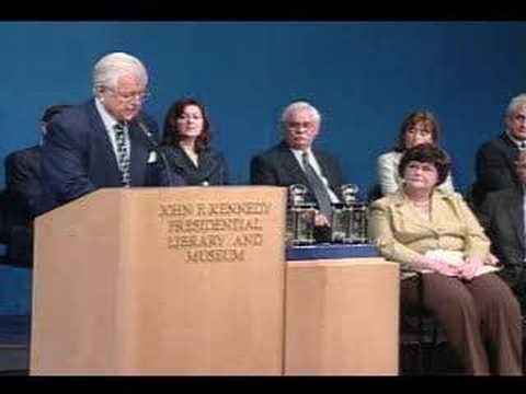 Senator Edward M. Kennedy at the Profile in Courage Awards