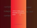section vs article | HTML Interview Question