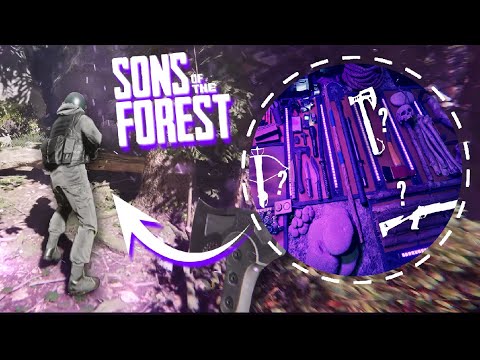 Видео: ОРУЖИЕ, РЕСУРСЫ И ДРУГИЕ ПРЕДМЕТЫ в SONS OF THE FOREST ▲