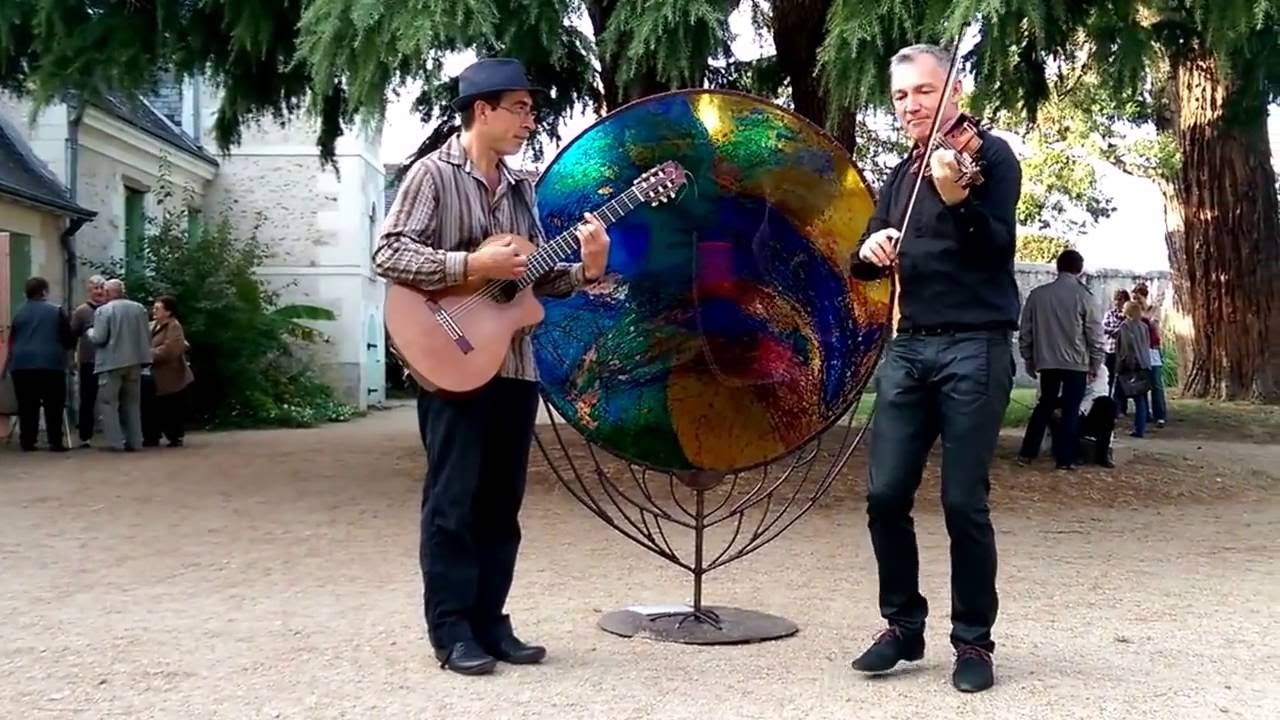 Y. Beaujouan & J-C Rouet, Salon de l'Artisanat de Ballan, le 16/10/2016, par Féfé.