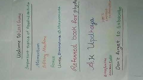 Applied Mechanics important topics | leet prepatation strategy | Applied physics