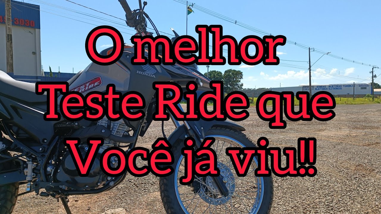 Teste Ride Lançamento Honda XRE 190 2025 Adventure