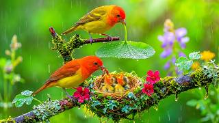 🌧️ Calm Birds Singing in the Rain 🐦 Soft Forest Ambience for Relaxation, Rest & Peaceful Sleep 🍃 screenshot 3