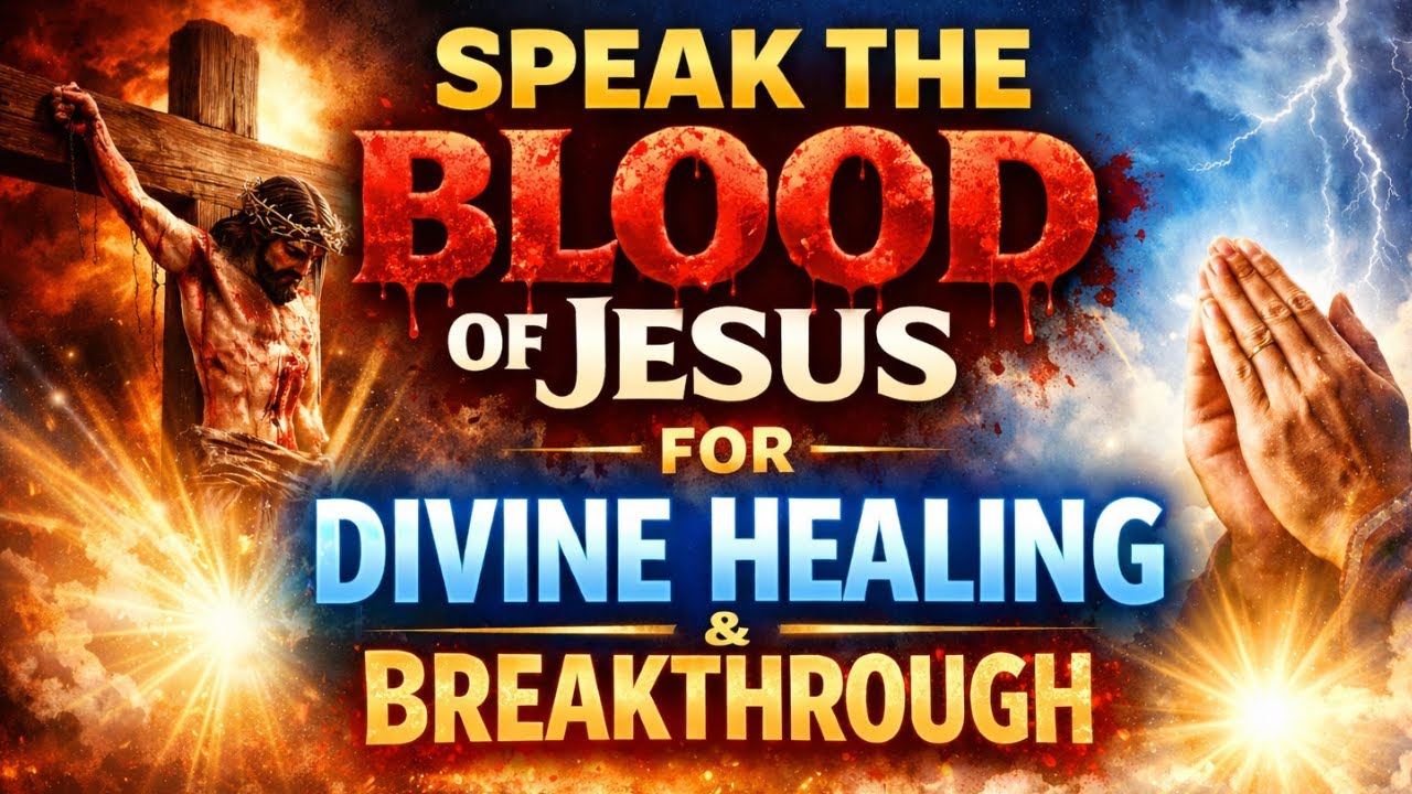 Speak the Blood of Jesus for Divine Healing & Breakthrough: Powerful Prayer