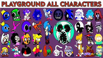 FNF Character Test | Gameplay VS My Playground | ALL Characters Test