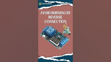 Delay Relay Timer Module | Trigger Relay Switch #relay #triggers #delay #module #timerswitch