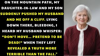 Our own son pushed us off the cliff to silence us. My husband whispered “Pretend we’re dead!“