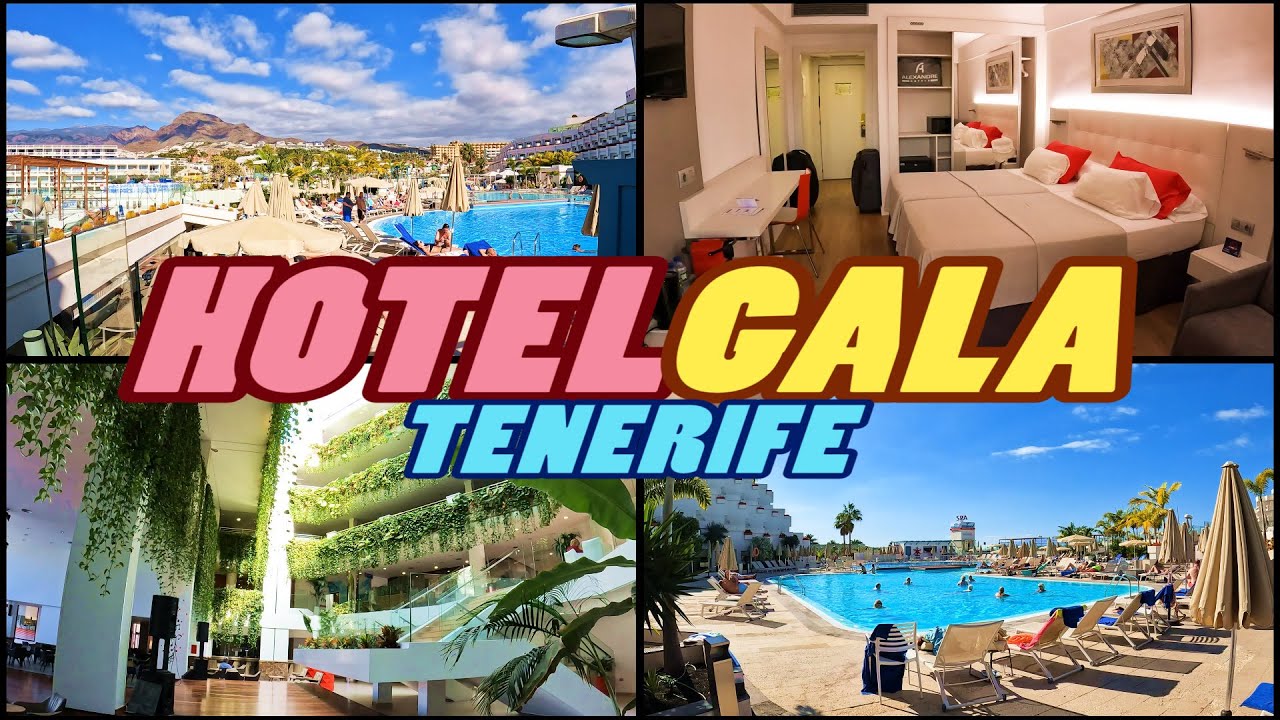 Hotel GALA Tour - Playa de las Americas - Tenerife [4k]