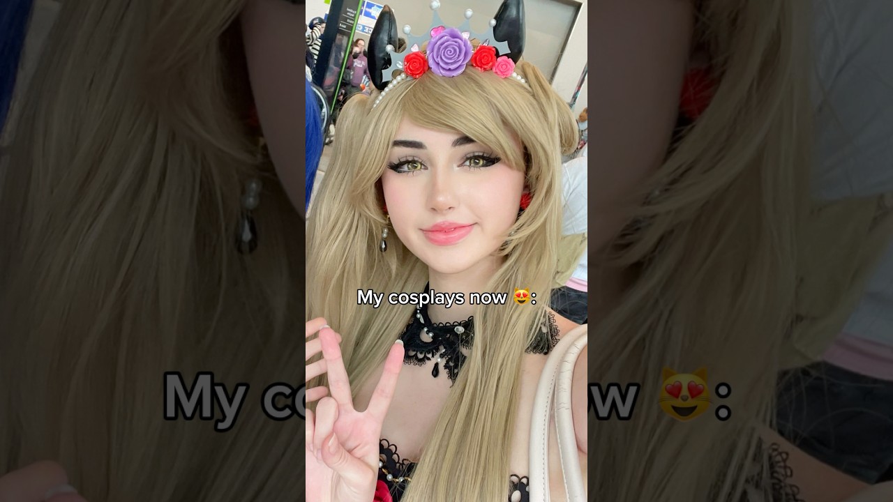 Cosplay Glow-Ups EXIST.🧎‍♀️🙏🥹 #cosplay #transformation #glowup