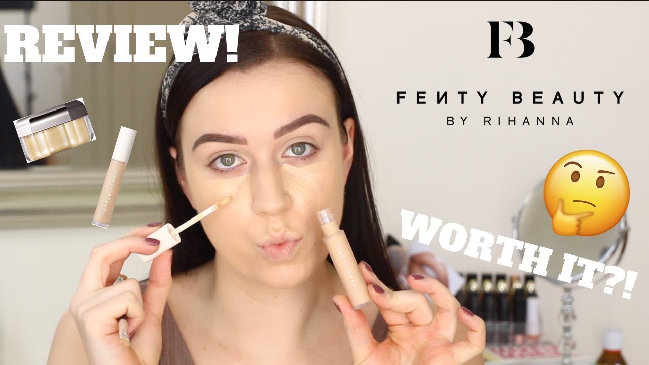 NEW FENTY BEAUTY | PROFILTR CONCEALER & SETTING POWDER REVIEW