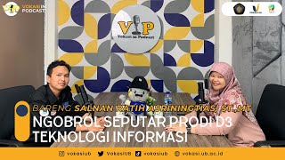  Membahas Kurikulum Hingga Proses Ta Di D3 Prodi Teknologi Informasi 