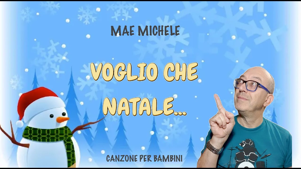 VOGLIO CHE NATALE 🎅 canzone per bambini