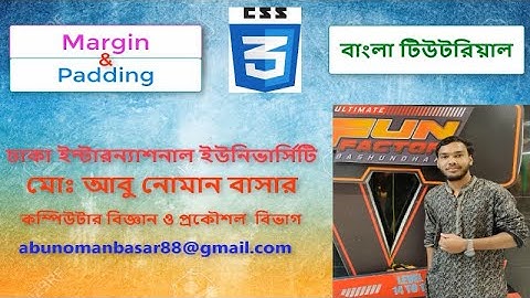 Margin & Padding - CSS Bangla Tutorial - 12