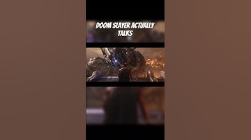 Doom Slayer Actually Talks
