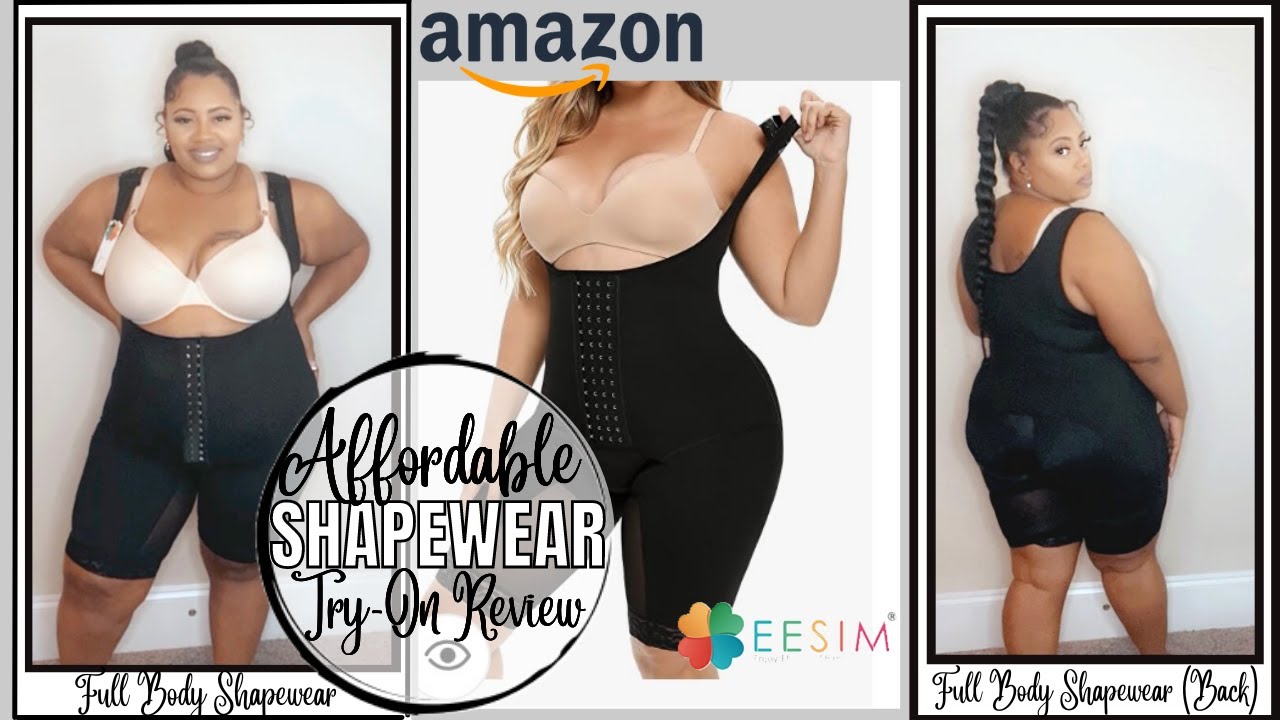 TRYING SHAPEWEAR FROM  ⎮AFFORDABLE PLUS SIZE SHAPEWEAR ⎮ FT. EESIM ⎮  HONEST REVIEW 