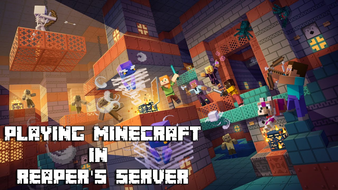 PLAYING MINECRAFT ON REAPER'S SERVER - MINECRAFT - YouTube