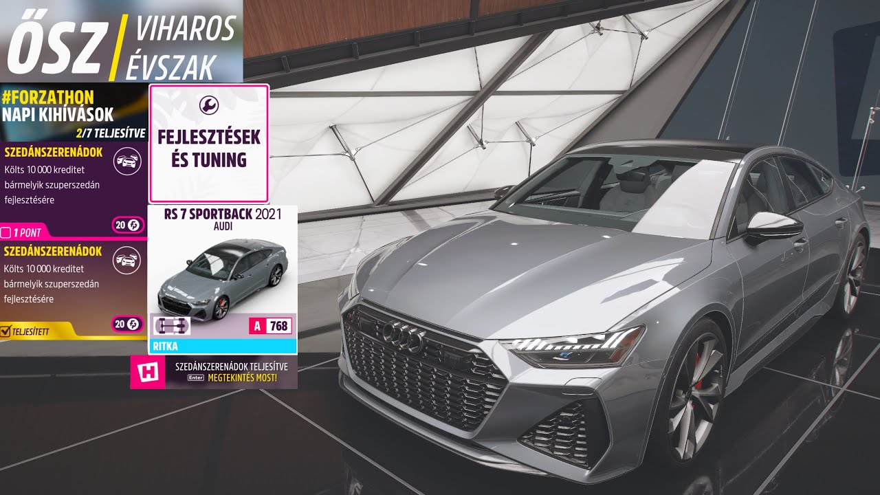 Forza Horizon 5 52 SERIES AUTUMN FORZATHON NAPI KIHÍVÁSOK SZEDÁNSZERENÁDOK