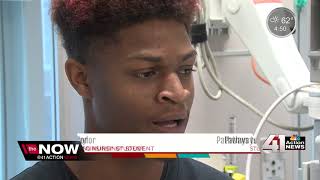 Students get first-hand experience in medical field