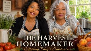 The Harvest Homemaker Begins | Gathering Today's Abundance
