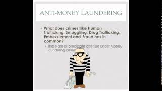 Introduction to Anti-Money Laundering and Terrorist Financing Part 1 - FROM JUSTFORINFO