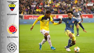 Ecuador 0-1 Colombia - HIGHLIGHTS & GOALS - 11/19/19