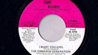 The Edwards Generation - I Want You Girl - Modern Soul Classics