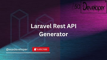 Laravel Rest API Generator