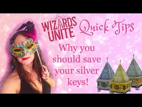 Video: Harry Potter Wizards Unite - Portkey Portmantaus, Golden Keys, Silver Keys E Rewards Spiegati