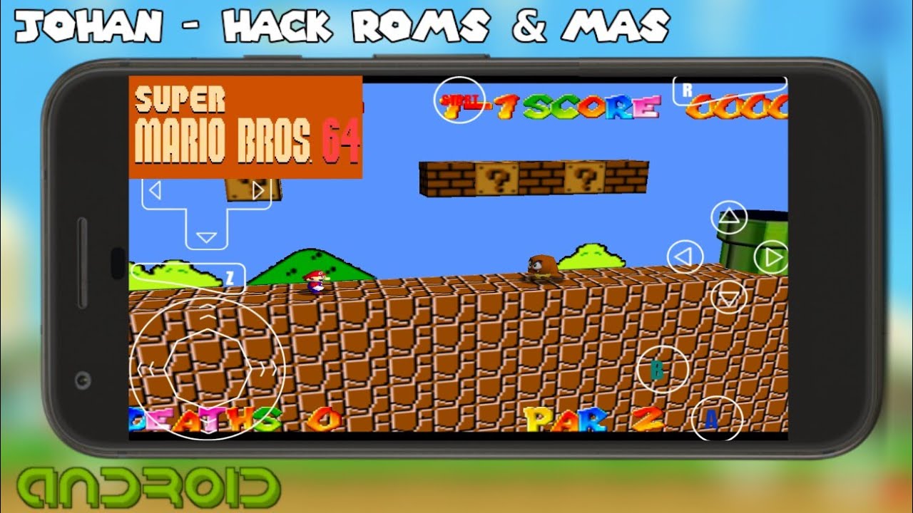 how to play rom hacks on mupen android