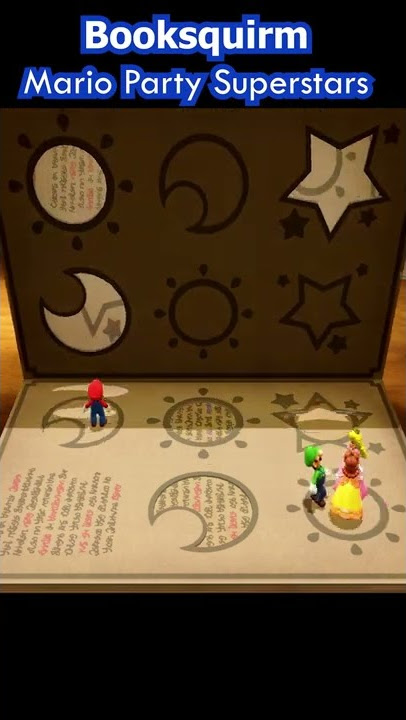 Mario Party Superstars - Booksquirm - Mario vs Peach vs Luigi vs Daisy