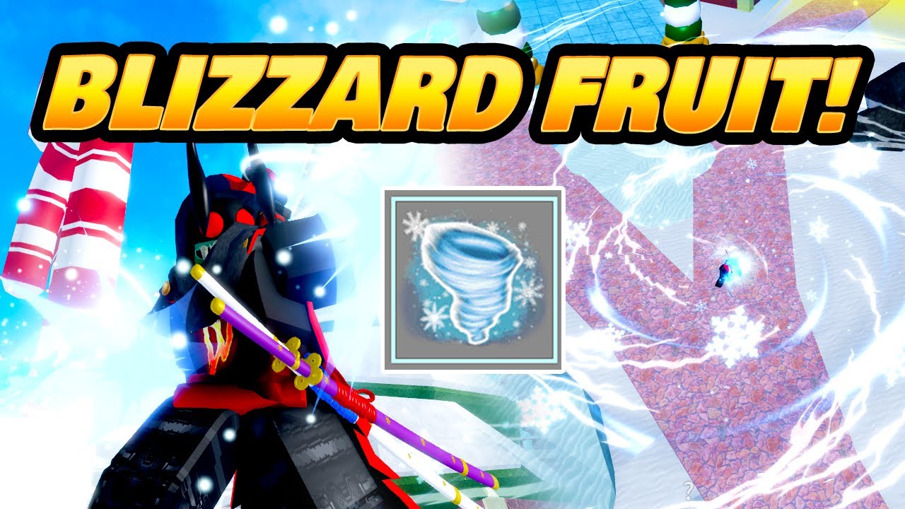 Fruta Blizzard Blox Fruits - Roblox - DFG