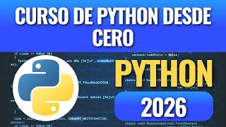 Curso de Python desde cero🚀