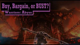 Buy, Bargain, or Bust? | Warriors Abyss