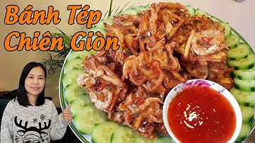 Cách Làm Bánh Tép Chiên Giòn Rụm Thơm Ngon (Shrimp and Sweet Potato Fritter) | Cô Tư Hà Lan