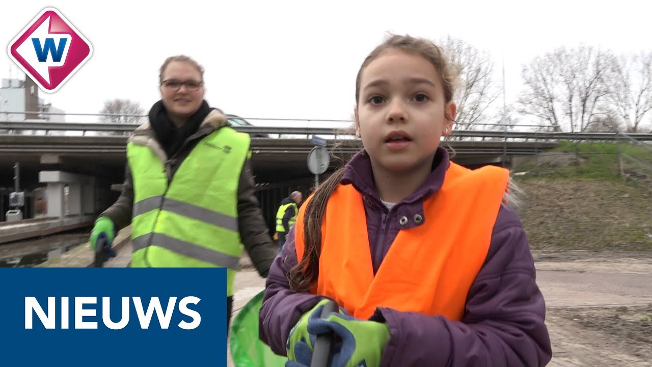 Vrijwilligers houden grote schoonmaak in Delftse Hout