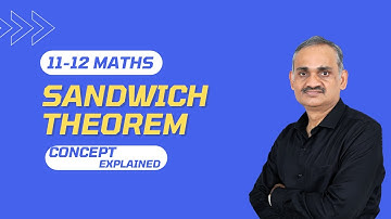 SANDWICH THEOREM | CALCULUS | CLASS 11 | 12 MATHS | OM SIR