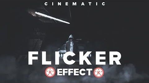 Cinematic Video Flicker Effect In Kinemaster ||  Kinemaster Tutorial