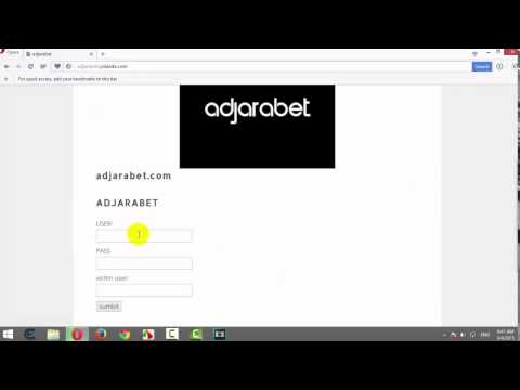 adjarabet-ის გატეხვა ლინკით