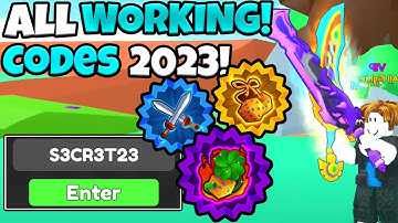 NEW WORKING ALL CODES FOR Sword Fighters Simulator 2023 APRIL ROBLOX Sword Fighters Simulator