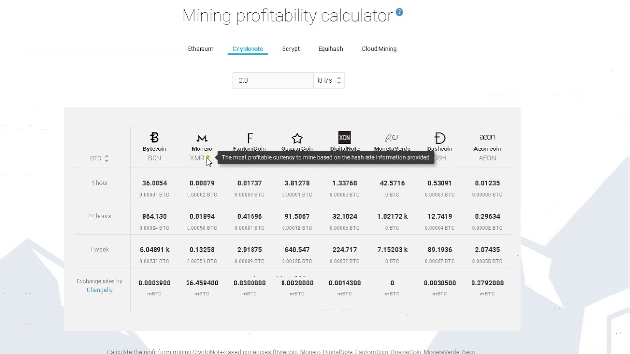 liquidity mining calculator