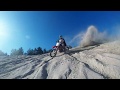 Dirt Bike in Massive Sand Pit