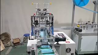 High speed servo earloop welding machine