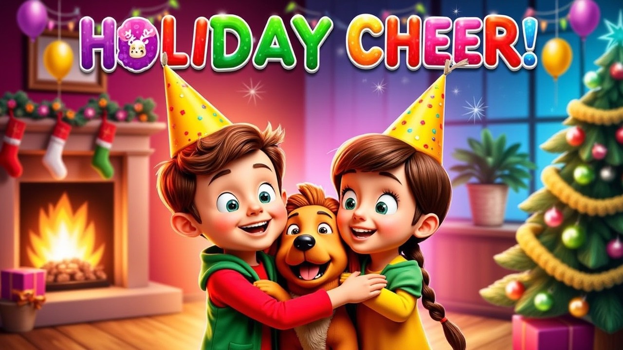 Holiday Cheer | Festive Sing-Along & Dance Party for Kids!