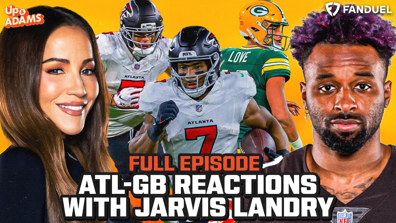 TNF Falcons vs Packers Reactions with Jarvis Landry!