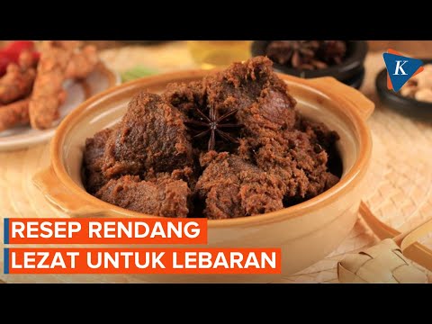 Menu Diet Resep Rendang untuk Hidangan Lebaran Yang Bergizi Tinggi