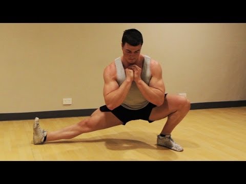 How to Cossack Squat Mobility Exercise: Tutorial & Progressions