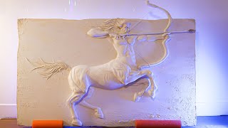 🏇CENTAURUS drywall SCULPTURE 🏹