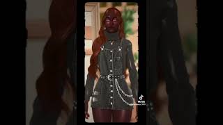 Black Sims❣️ #blacksimmer #sims4cas #sims4cc #sims4
