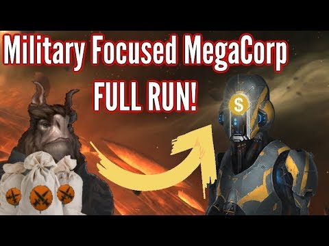 Stellaris | Military-Industrial Complex Megacorporation - FULL RUN!  | MAX AI & Crisis strength!