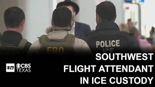 Southwest flight attendant in ICE custody for allegedly overstaying his visa